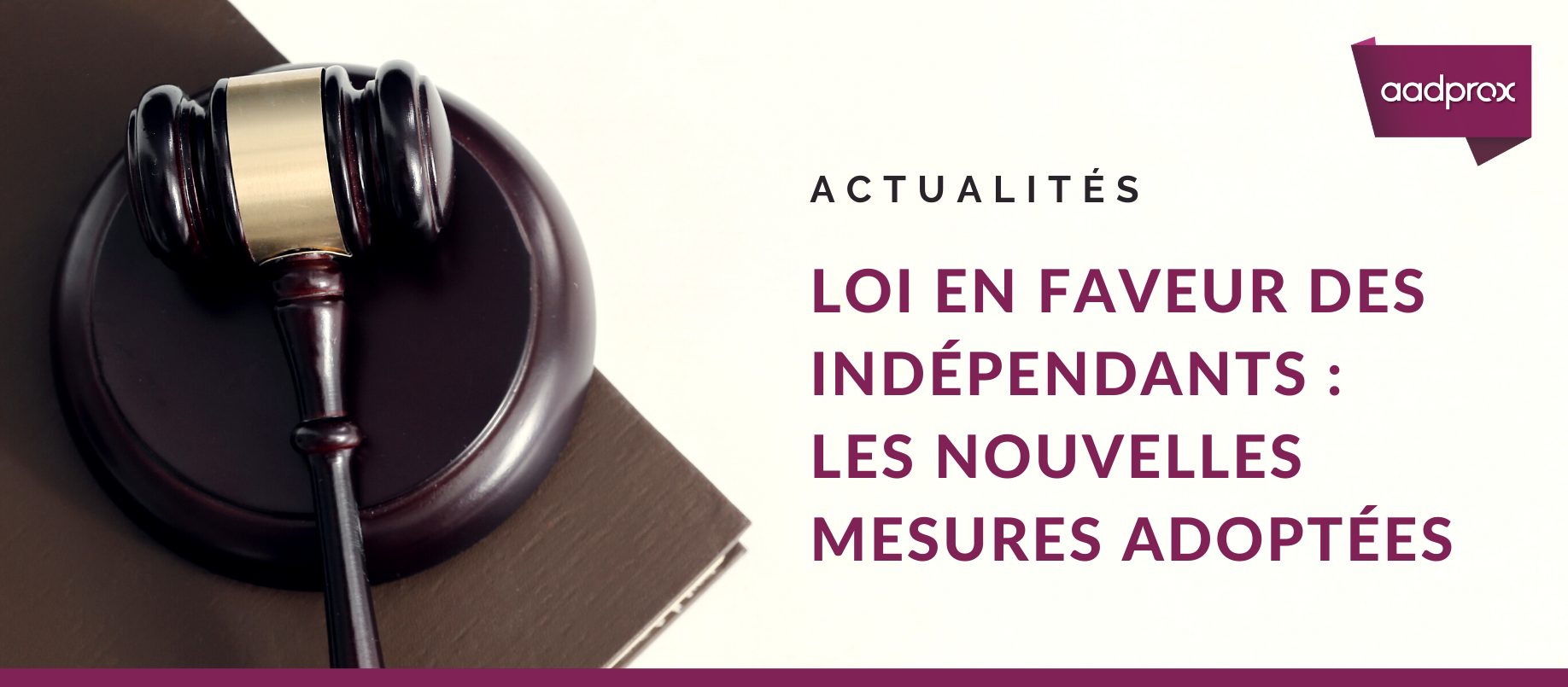 You are currently viewing Loi en faveur des indépendants : les nouvelles mesures